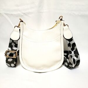 A bientôt White Messenger Mini Crossbody Bag